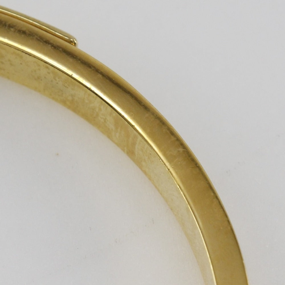 Coach Gold Plated Bangle Bracelet