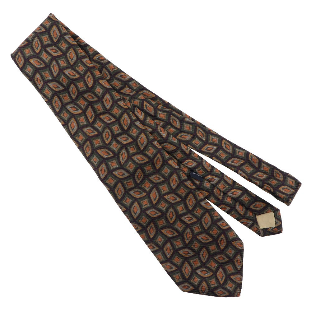 Dior Silk Tie Brown Men