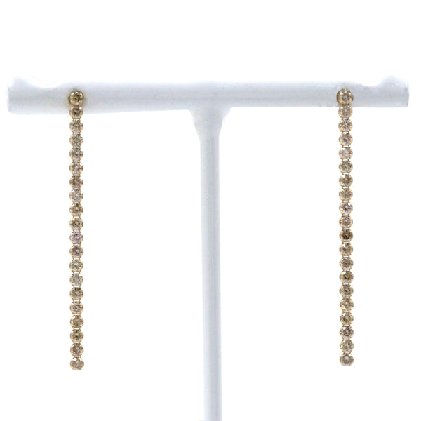 Au750 Diamond Earrings