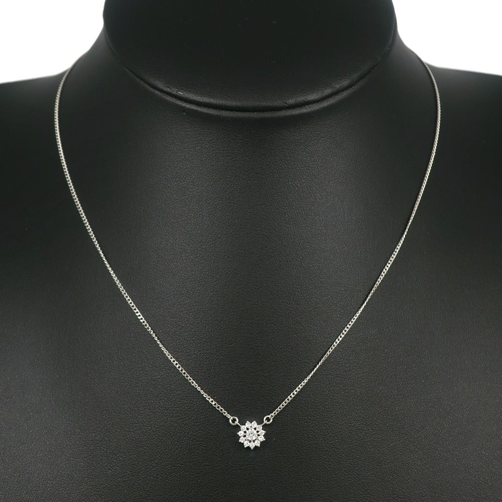 Platinum Diamond Necklace Pt850