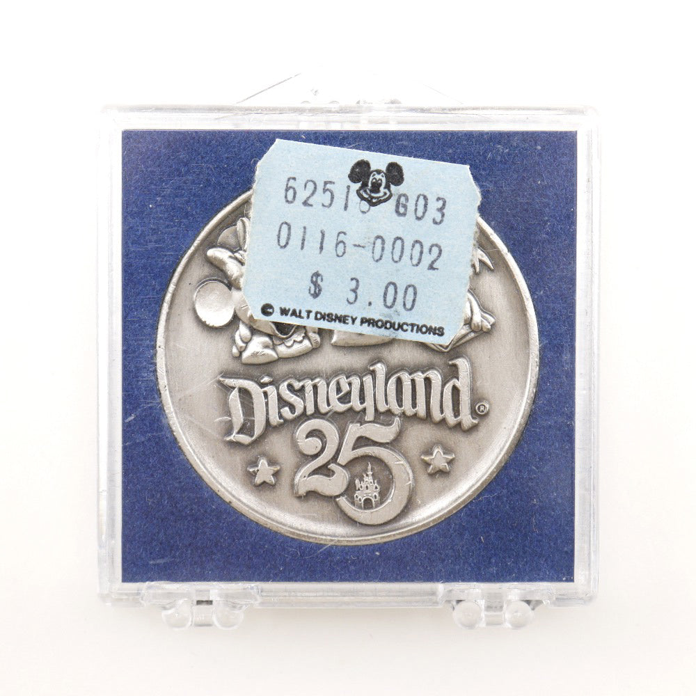 Disneyland 25th Anniversary Medal 1980