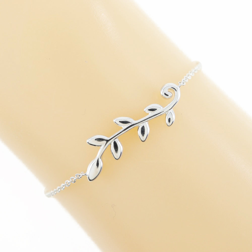 Tiffany Olive Leaf Bracelet Silver 925