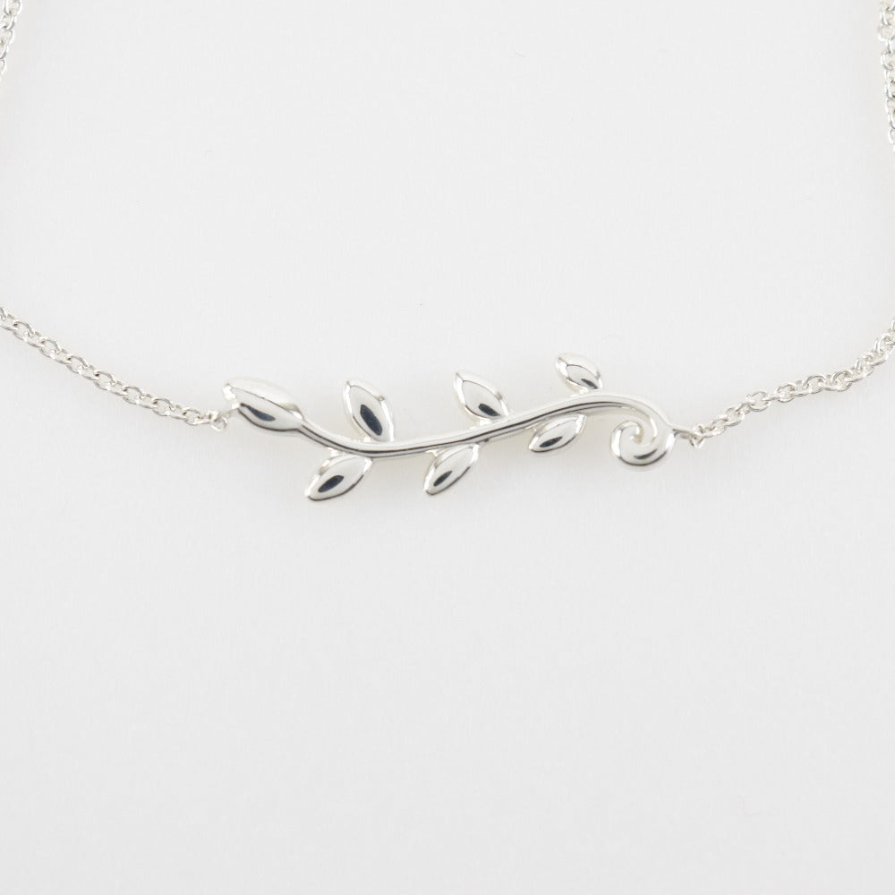 Tiffany Olive Leaf Bracelet Silver 925