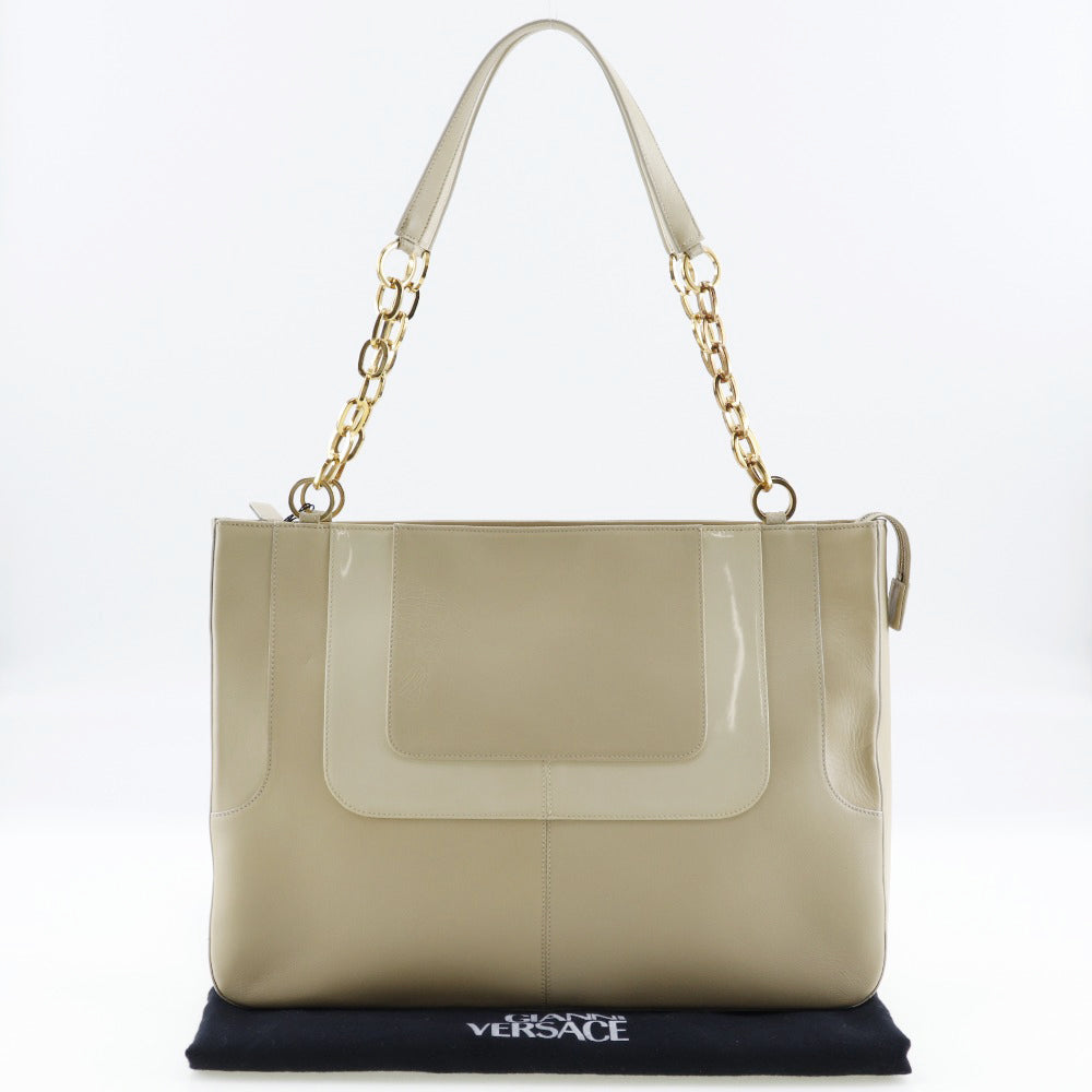 Versace Calf Chain Shoulder Bag