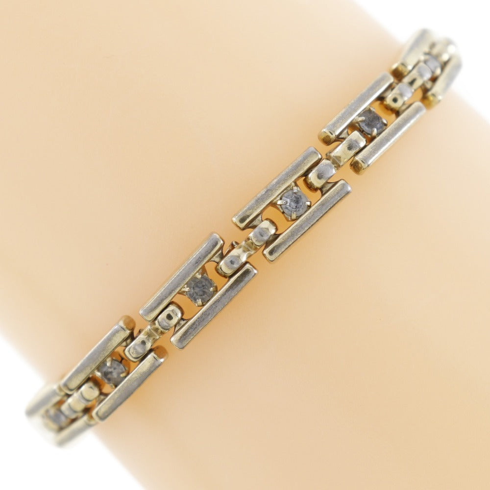 Givenchy Gold Plated Rhinestone Bracelet