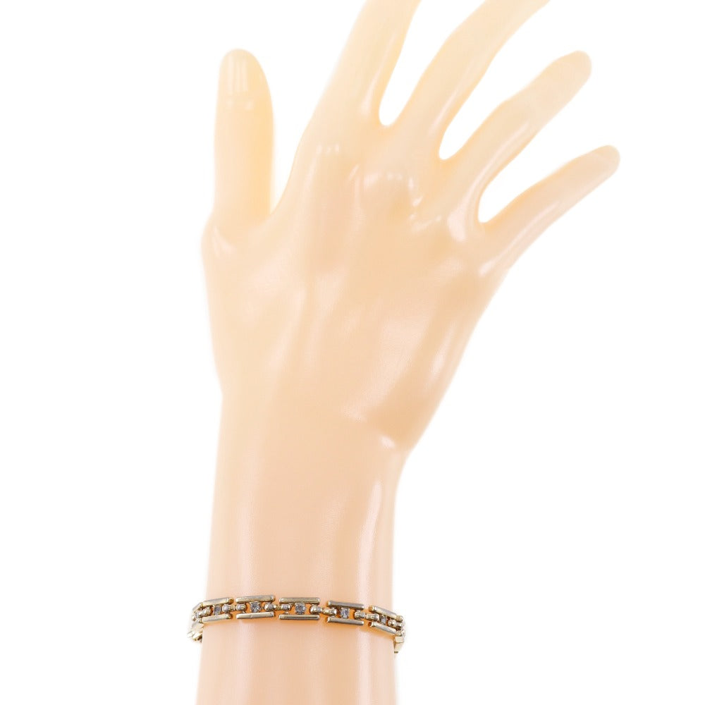 Givenchy Gold Plated Rhinestone Bracelet