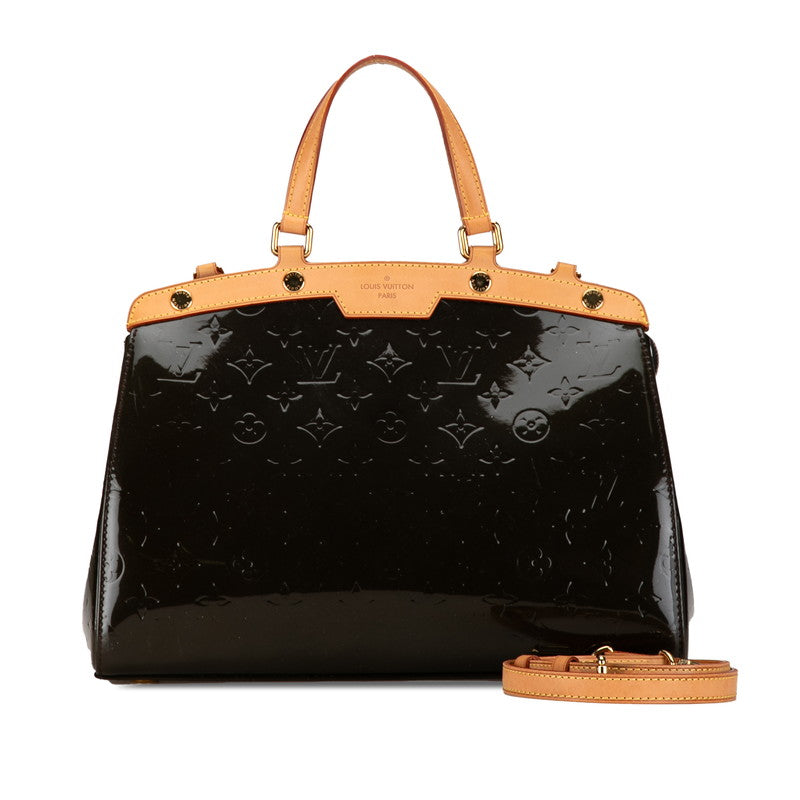 Louis Vuitton Brea MM Leather Shoulder Bag M91619 in Excellent condition