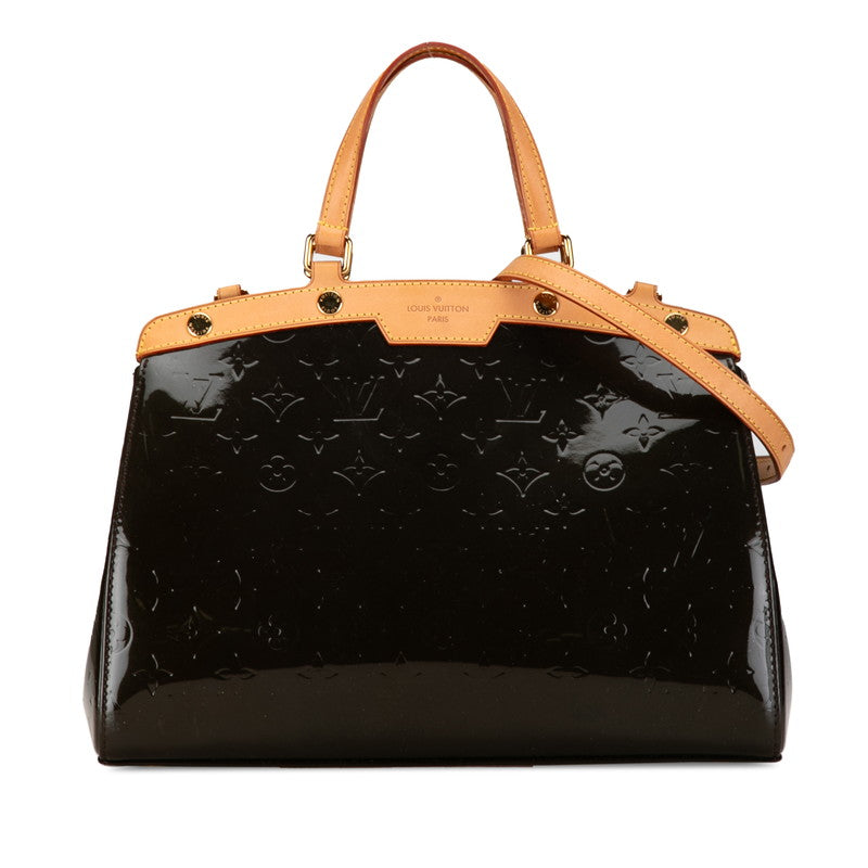 Louis Vuitton Brea MM Leather Shoulder Bag M91619 in Excellent condition