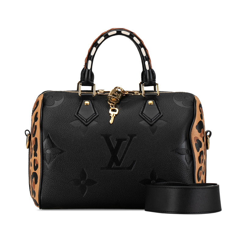 Louis Vuitton Speedy Bandouliere 25 Leather Handbag M58524 in Excellent condition