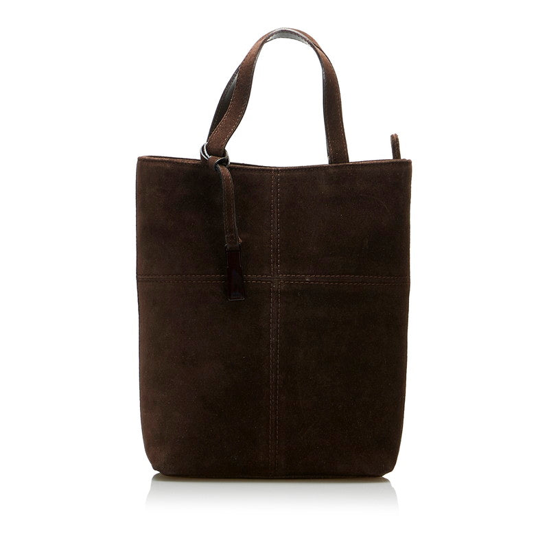 Suede Two-Way Bag