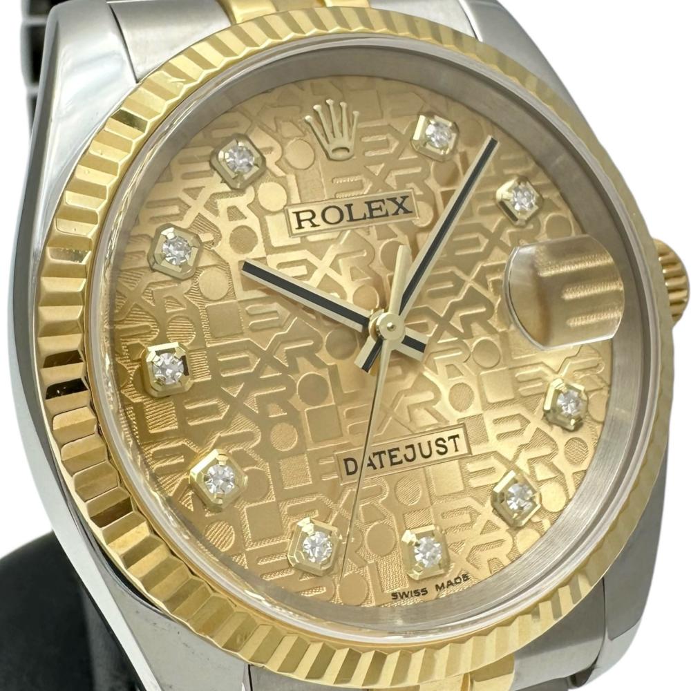 Rolex Datejust 36 Diamond Automatic Watch 116233G