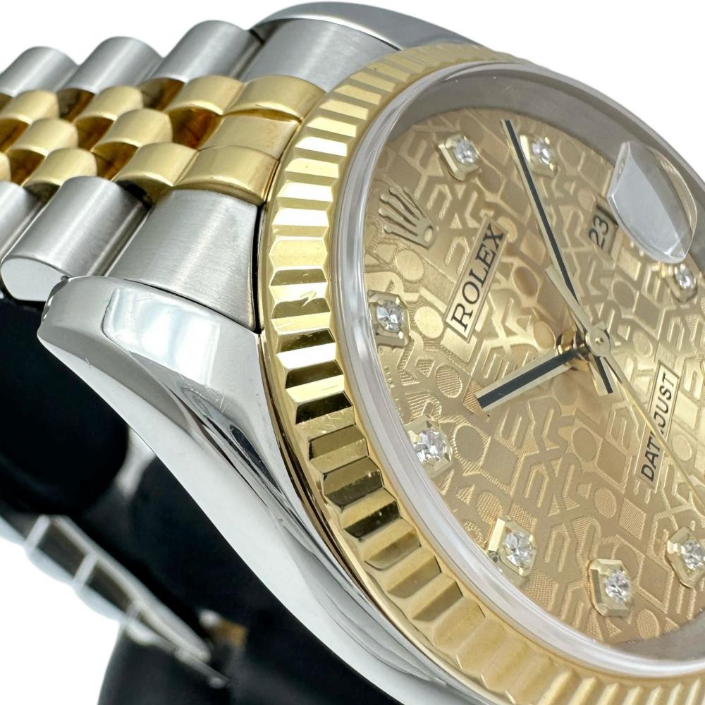 Rolex Datejust 36 Diamond Automatic Watch 116233G