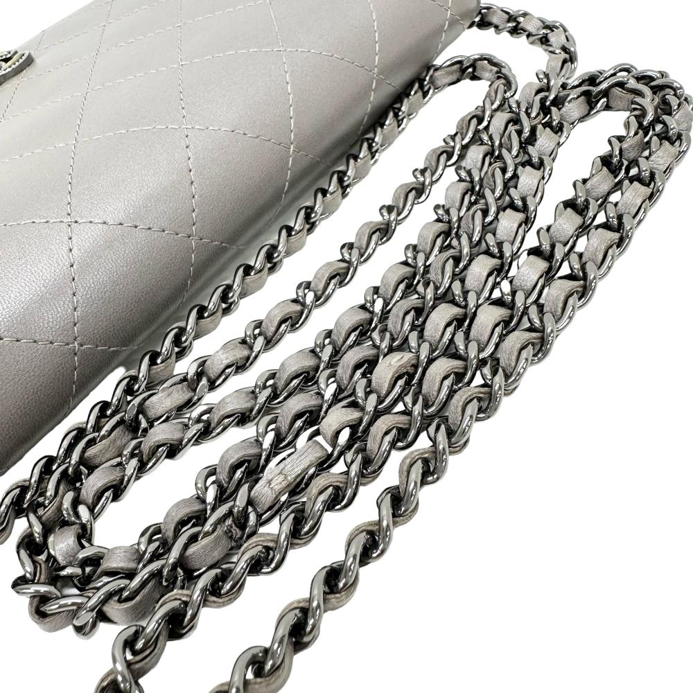 Chanel Matelasse Lambskin Chain Wallet Shoulder Bag