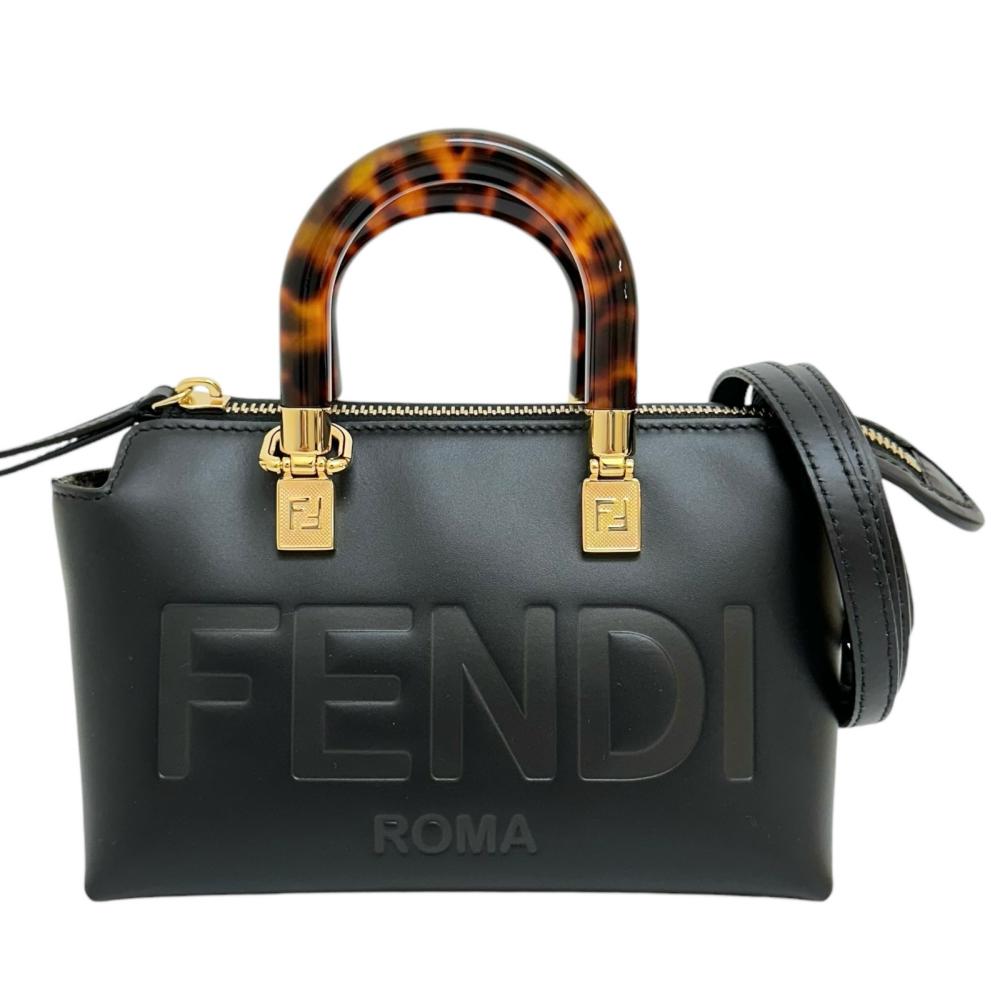 Fendi Mini By The Way Leather Handbag