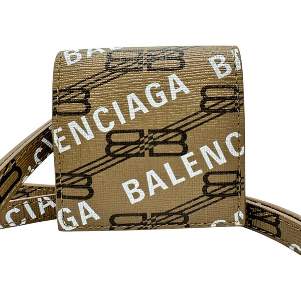 Balenciaga PVC Coated Canvas AirPods3 Shoulder Case