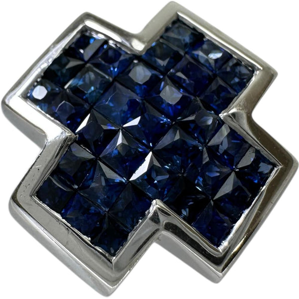 Masumi Kasahara Au750 White Gold Sapphire Pendant