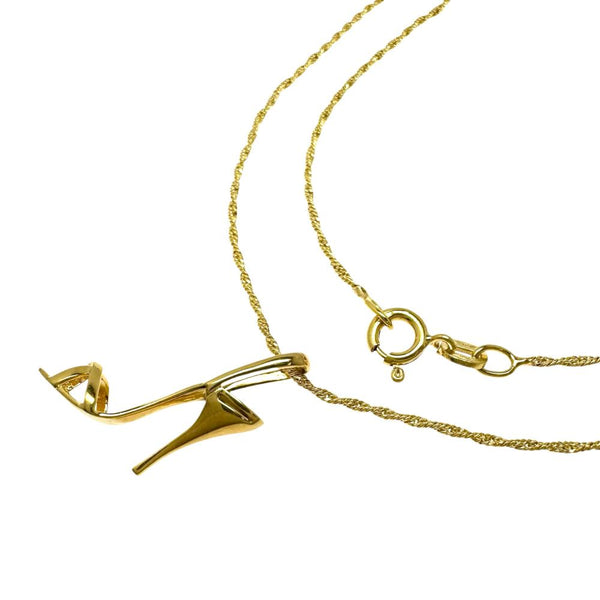 Au750 High Heel Necklace