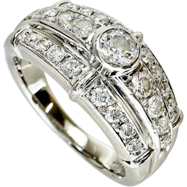 Pola Pt900 Platinum Diamond Ring