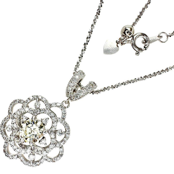 Au750 Diamond Necklace