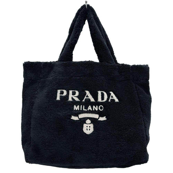 Prada Terry Pile Tote Bag