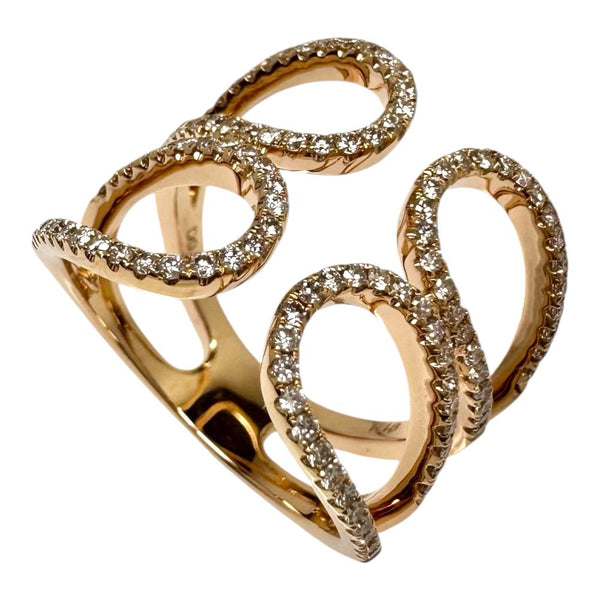 Au750 Diamond Ring