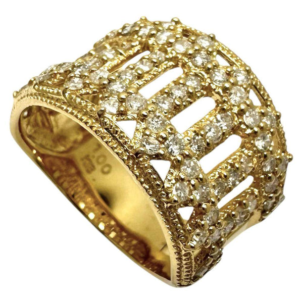 Au750 Diamond Ring