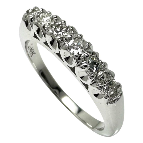 K14 White Gold Diamond Ring