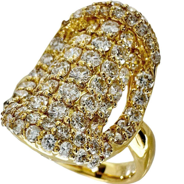 Au750 Diamond Ring