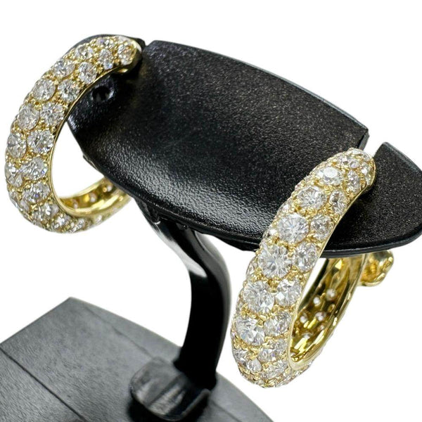 Gimel Au750 Diamond Earrings