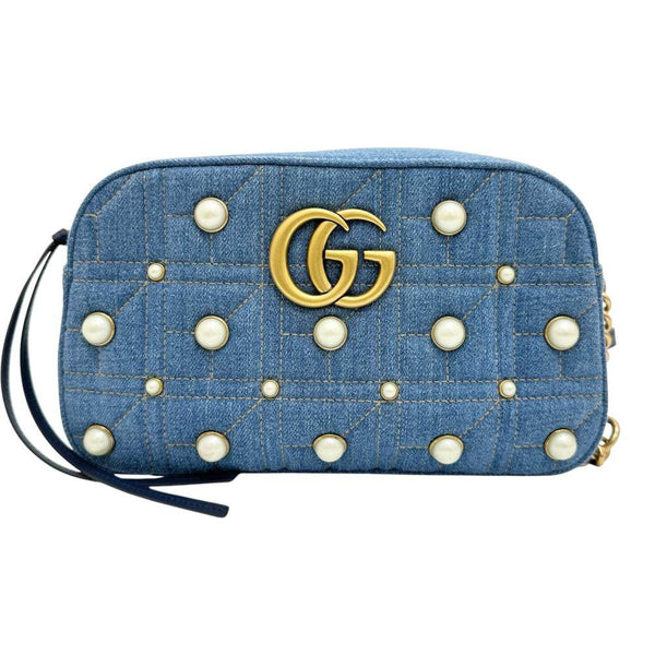 Gucci GG Marmont Canvas Shoulder Bag