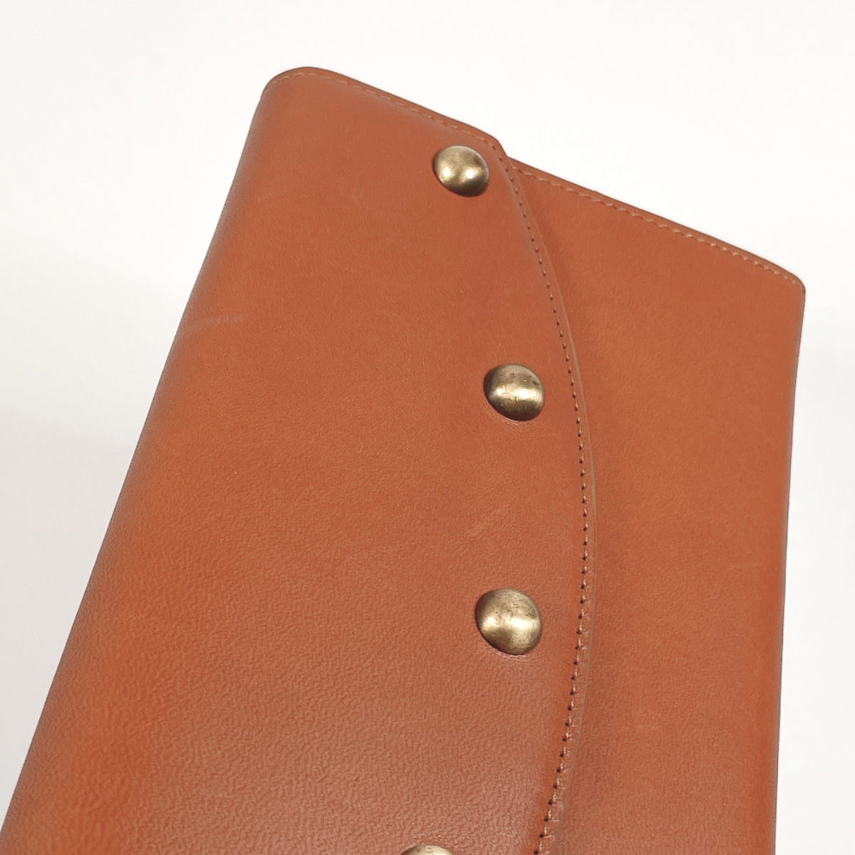 Celine Vintage Leather Long Wallet Brown