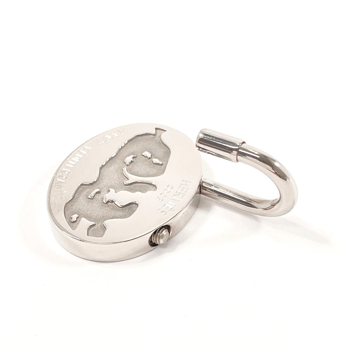 Hermes Metal Cadena Silver Unisex