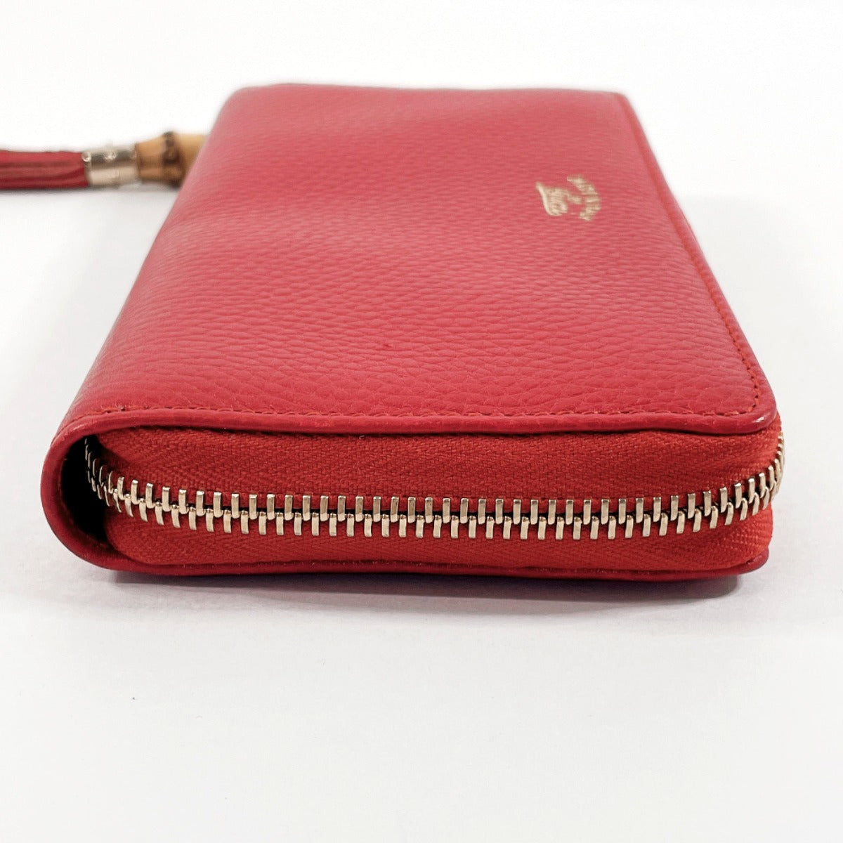 Gucci Bamboo Tassel Leather Wallet