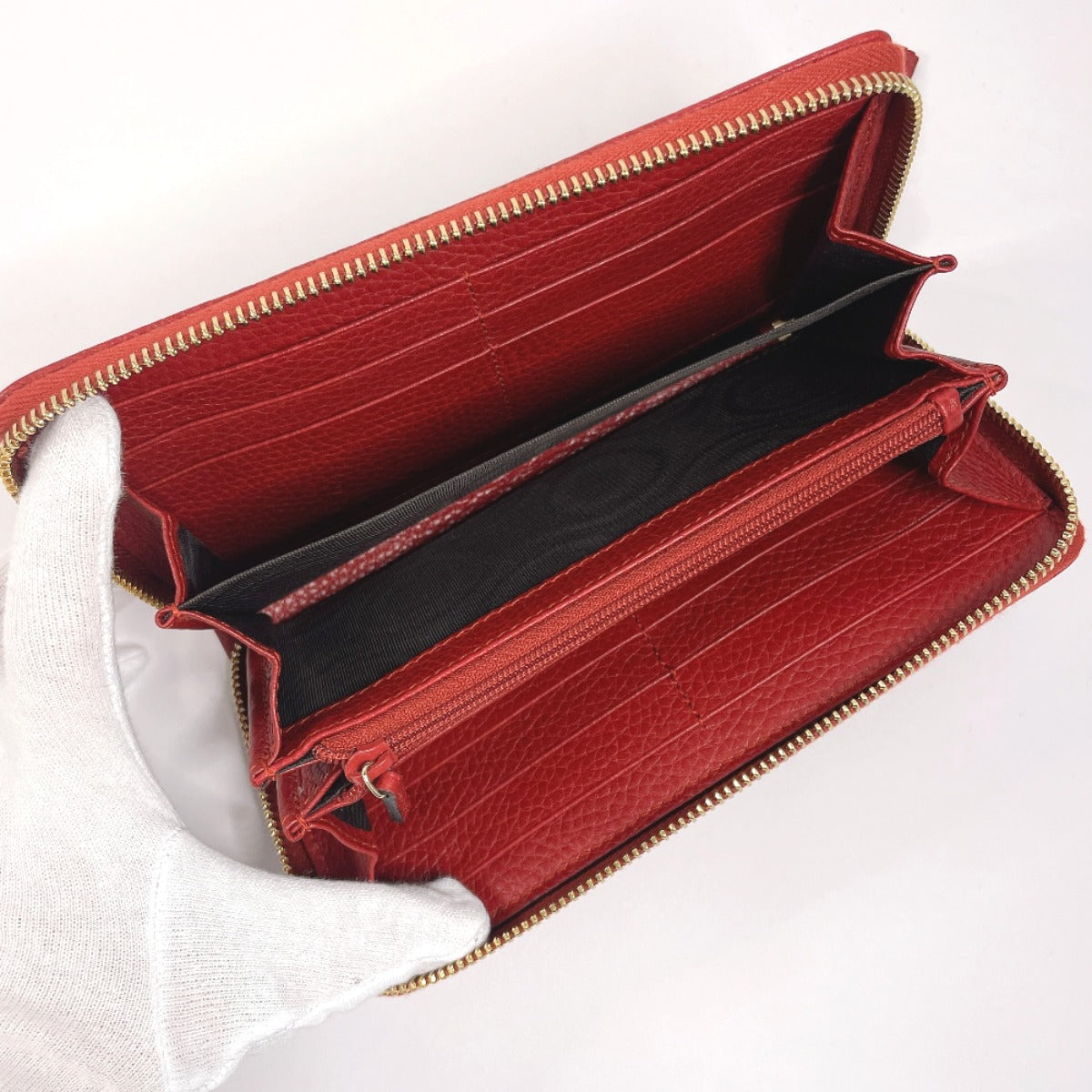 Gucci Bamboo Tassel Leather Wallet