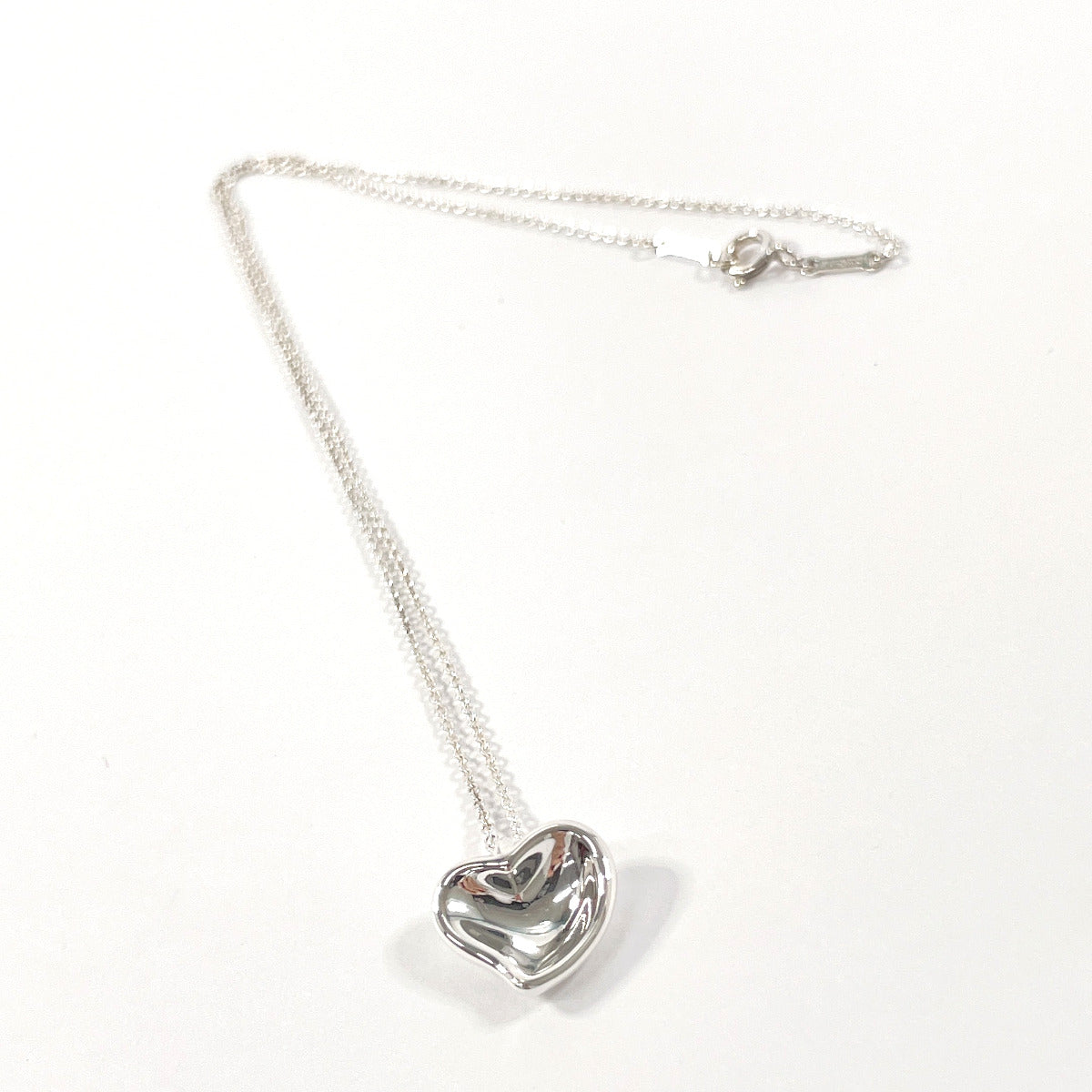 Tiffany & Co Silver 925 Elsa Peretti Heart Necklace