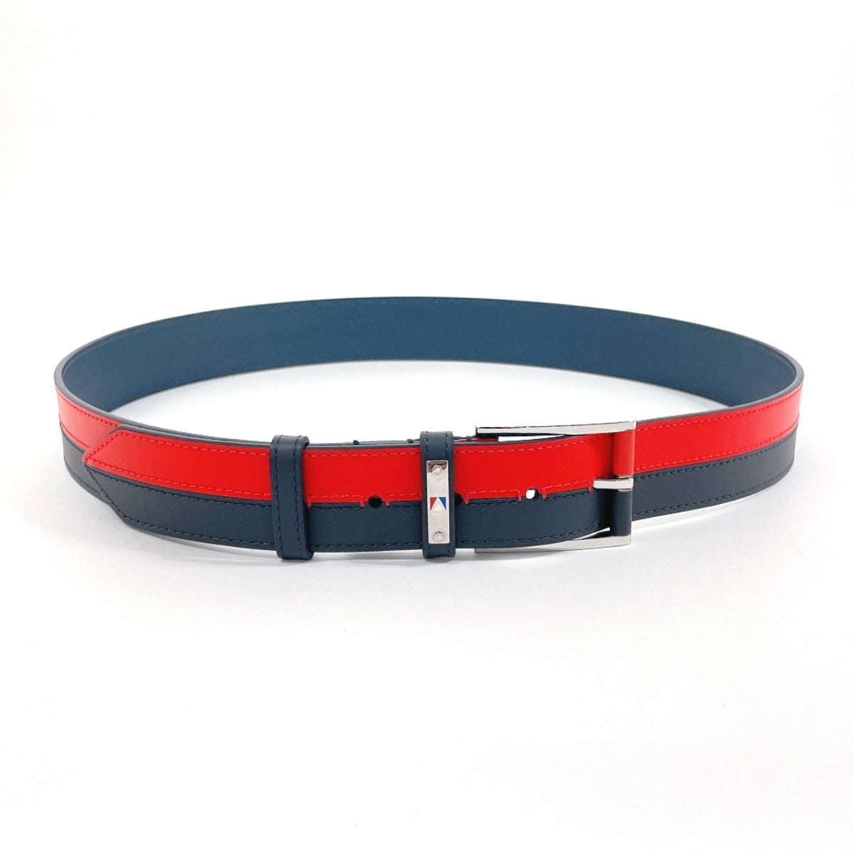 Louis Vuitton Leather Belt M9127 Navy