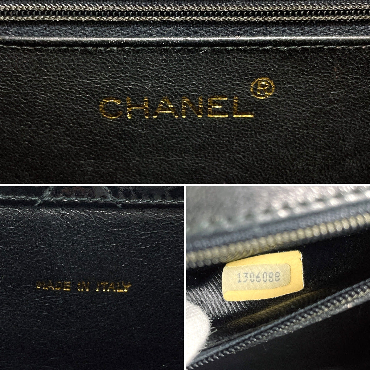 Chanel Patent Leather Matelasse W Flap Bag