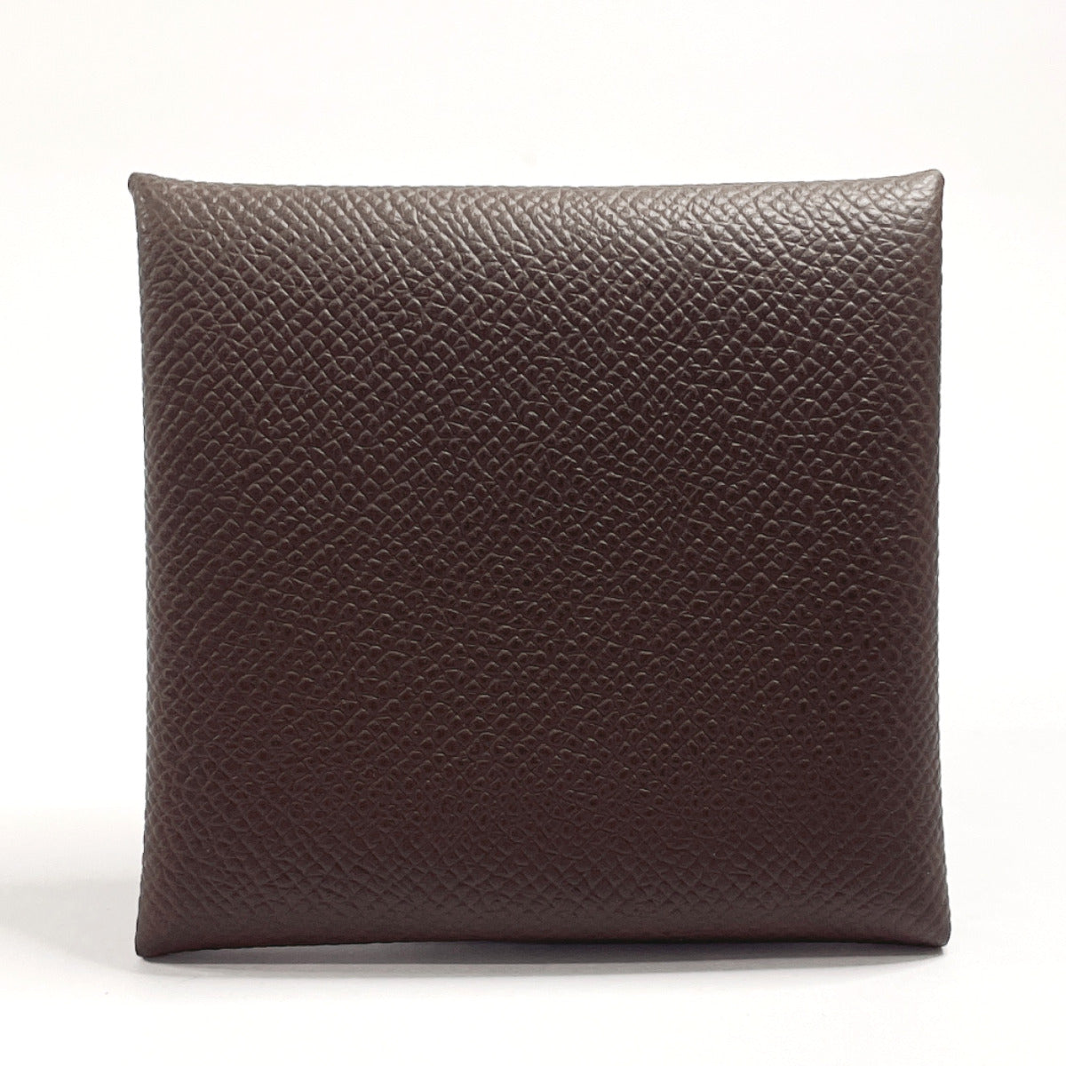 Hermes Bastia Coin Case Dark Brown