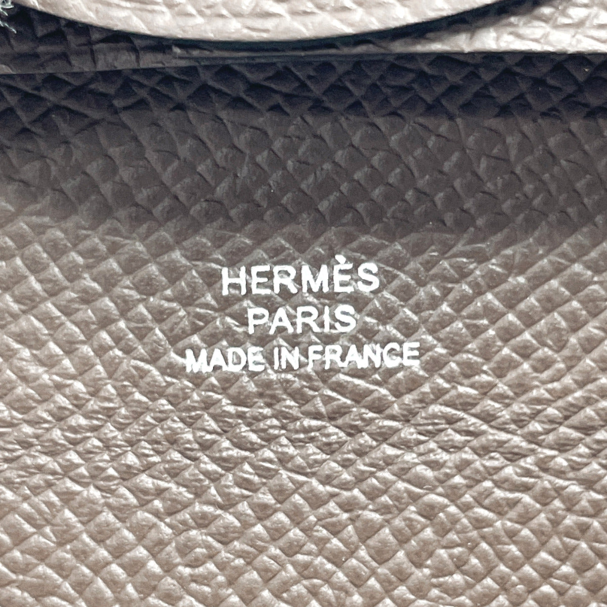 Hermes Bastia Coin Case Dark Brown