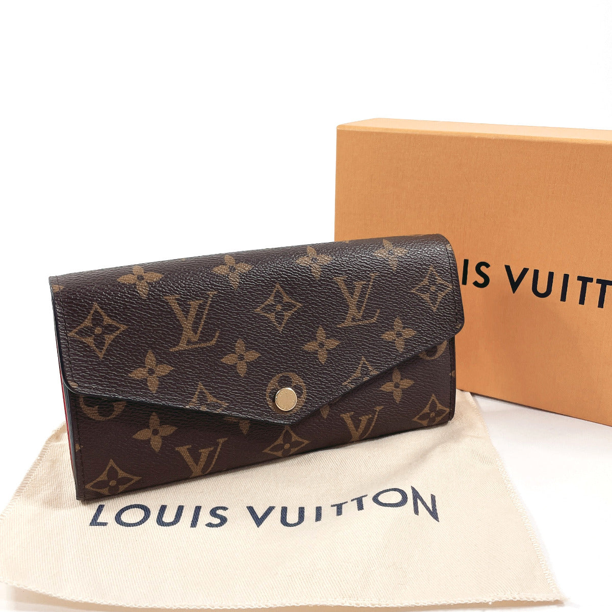 Louis Vuitton Monogram Canvas Sarah Wallet M62236