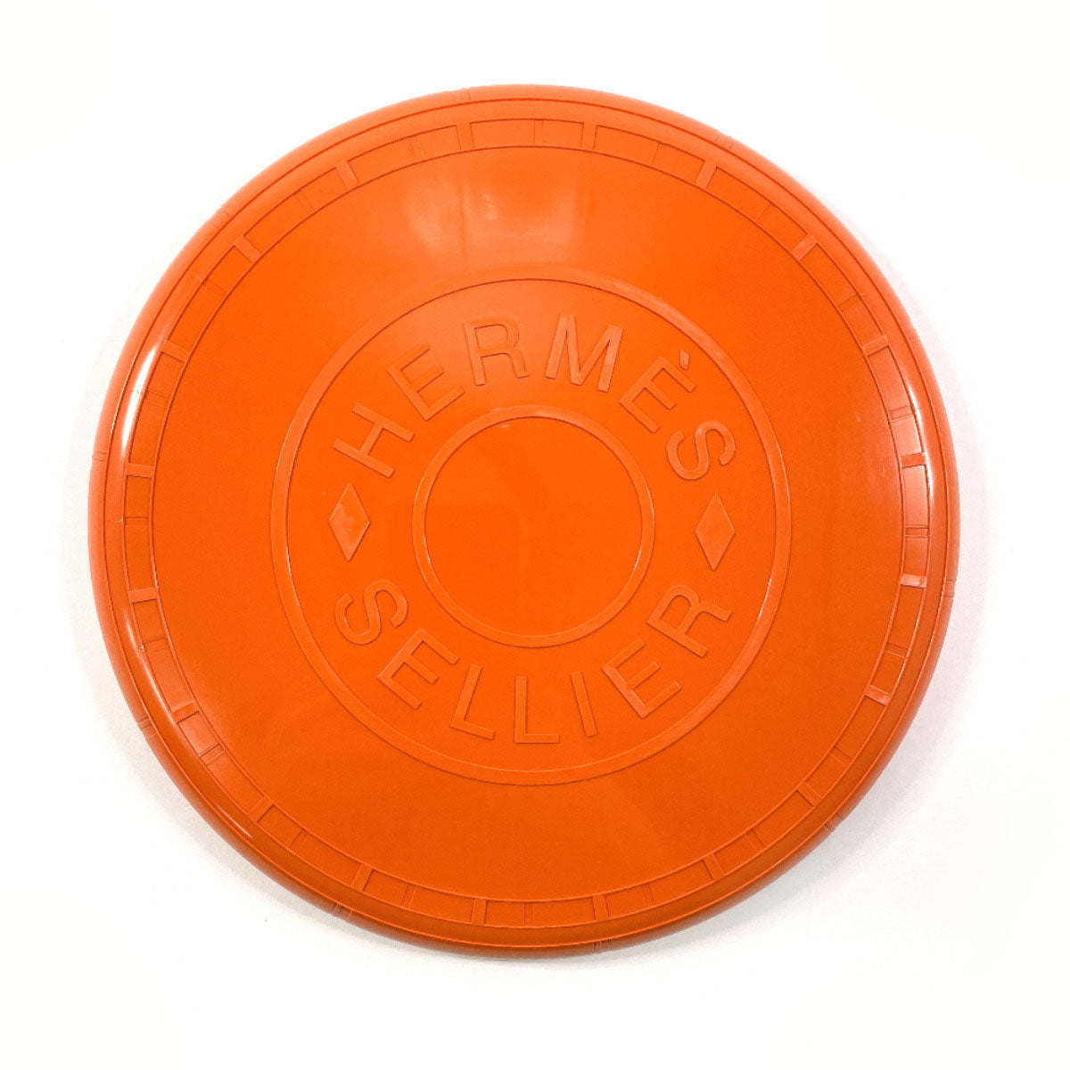 Hermes Plastic Dog Frisbee