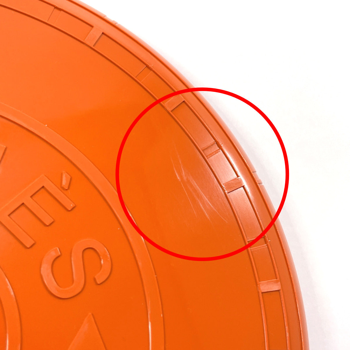 Hermes Plastic Dog Frisbee