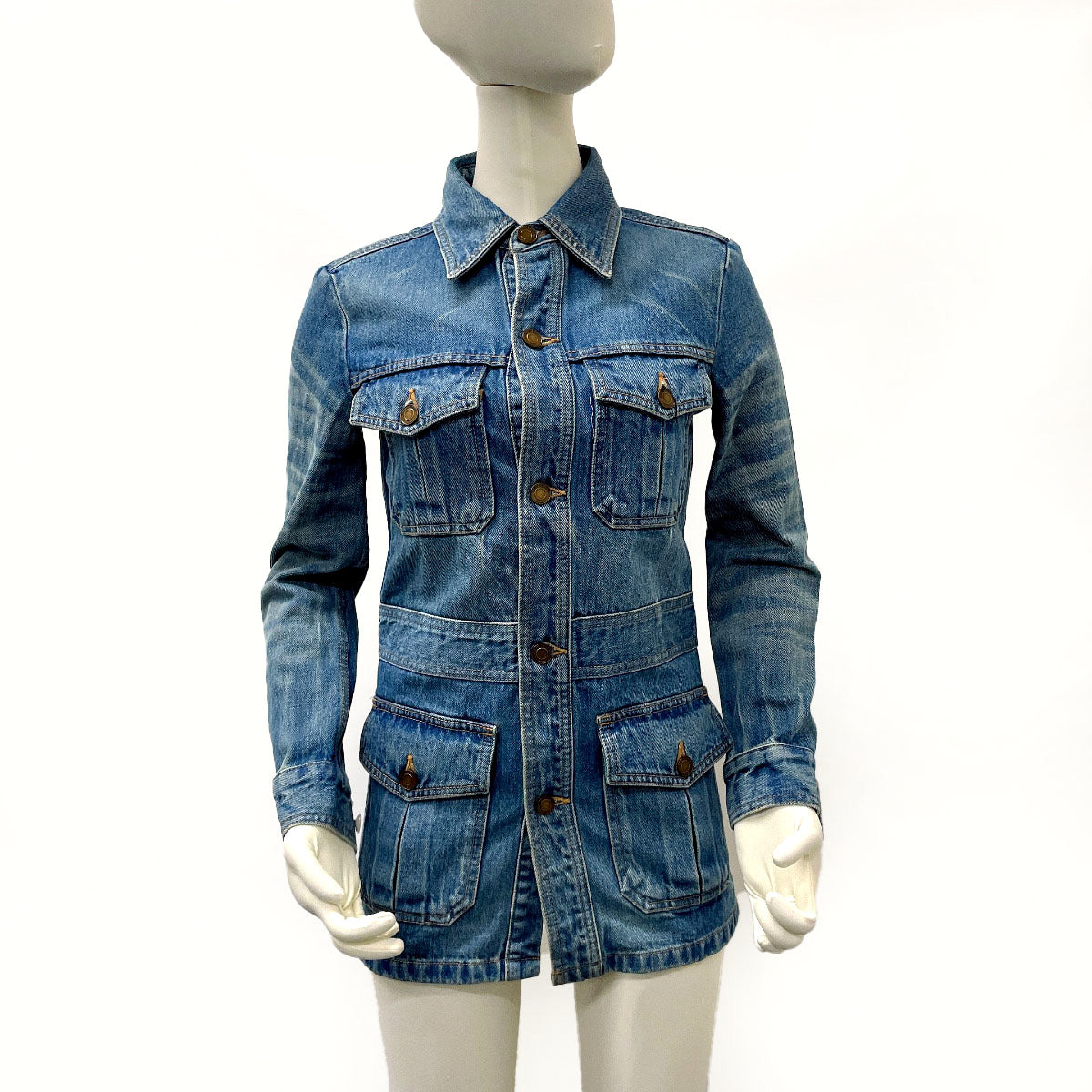 Yves Saint Laurent Denim Jacket 659616 Y863C