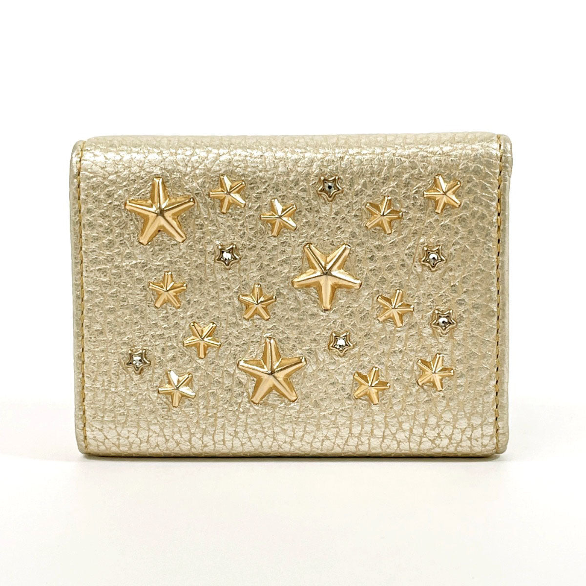 Jimmy Choo NEMO Star Studs Compact Wallet