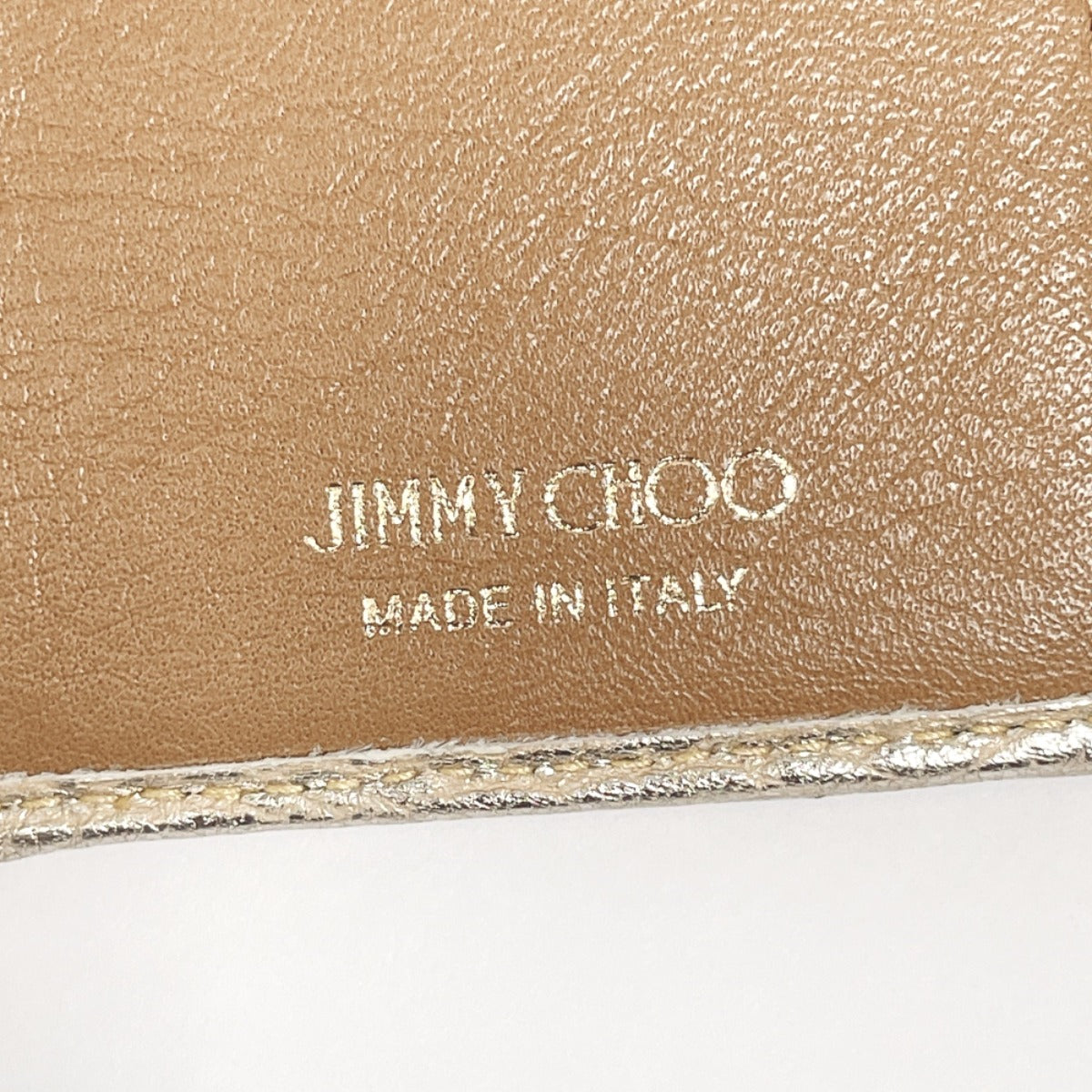 Jimmy Choo NEMO Star Studs Compact Wallet