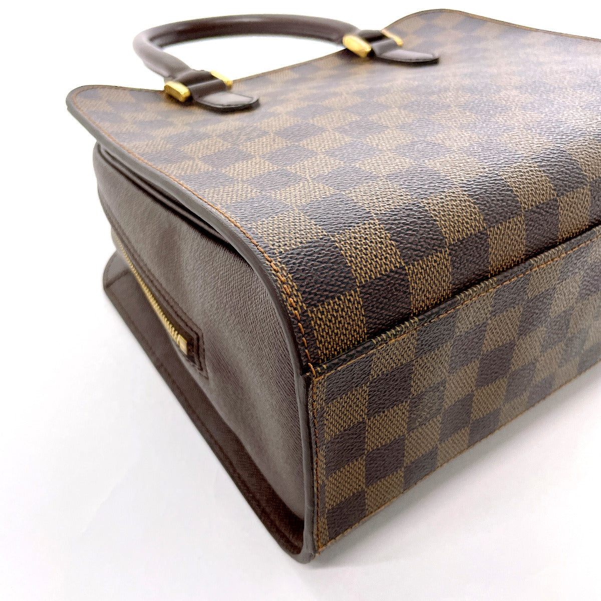 Louis Vuitton Damier Triana Handbag Brown