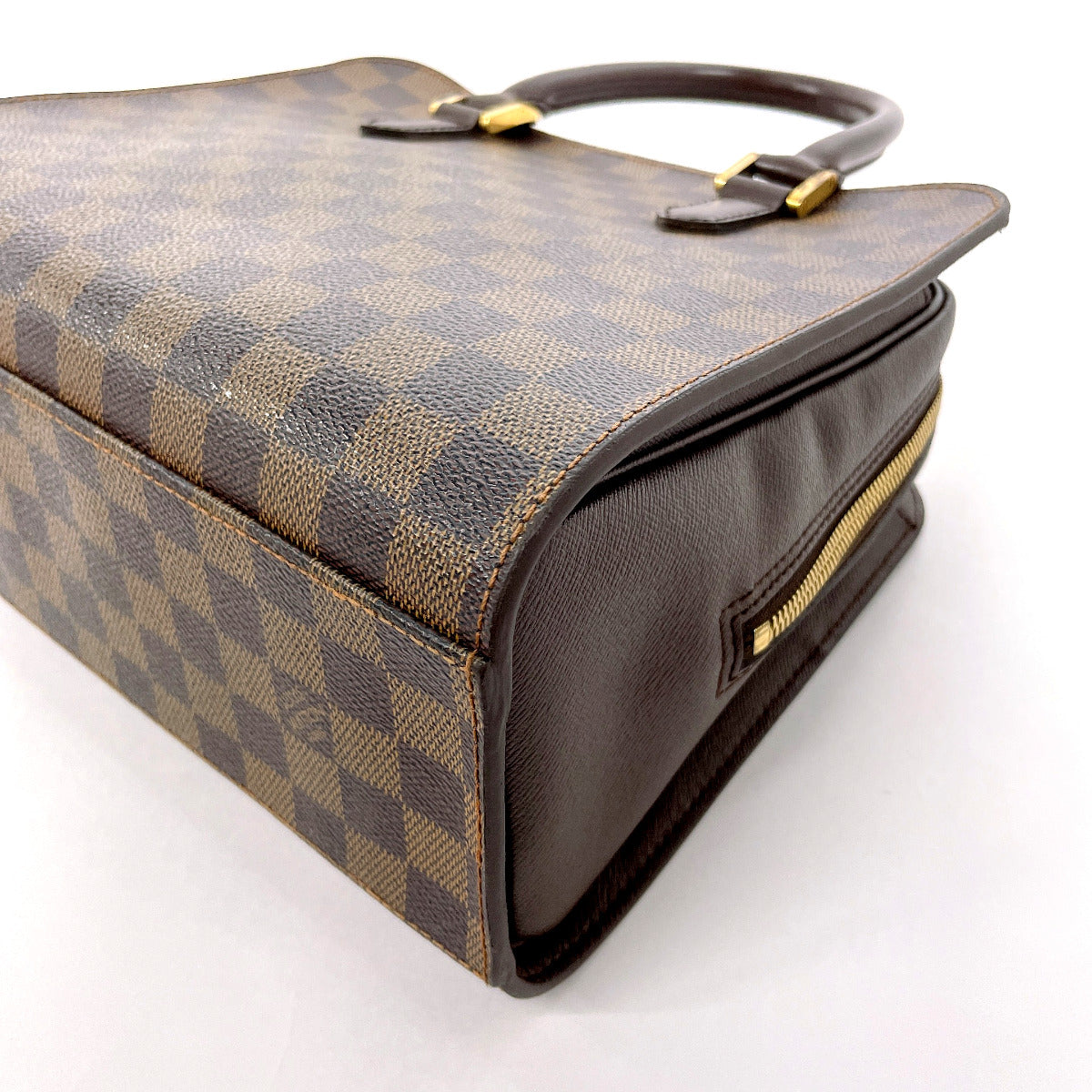 Louis Vuitton Damier Triana Handbag Brown