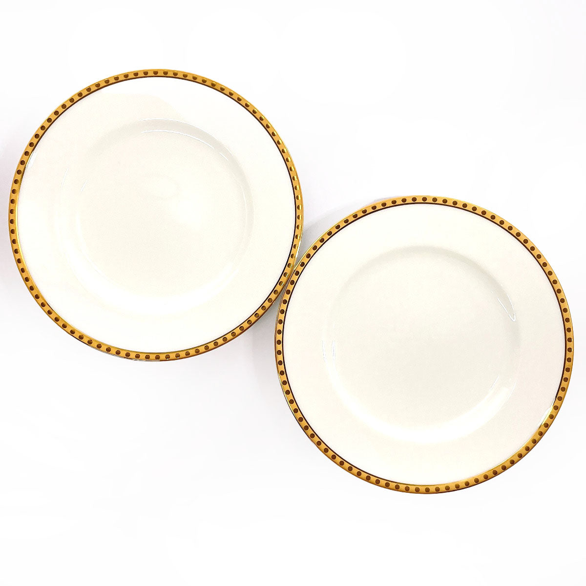 Tiffany & Co Gold Band Pair Plates