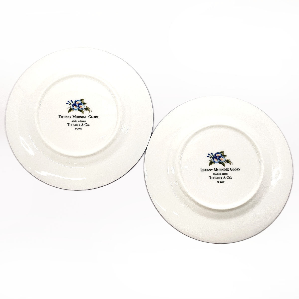 Tiffany & Co Morning Glory Ceramic Plates