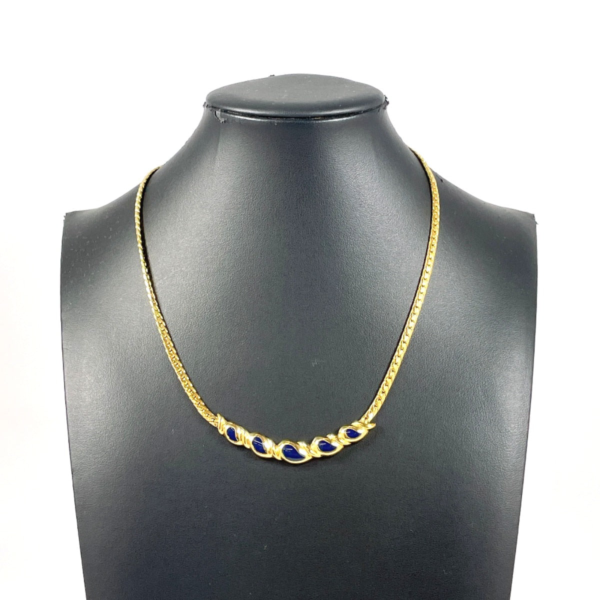 Dior Metal Chain Necklace Gold